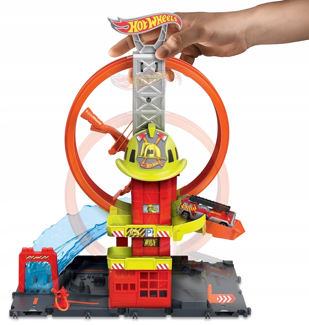 Hot Wheels City Remiza strażacka Mattel HKX41