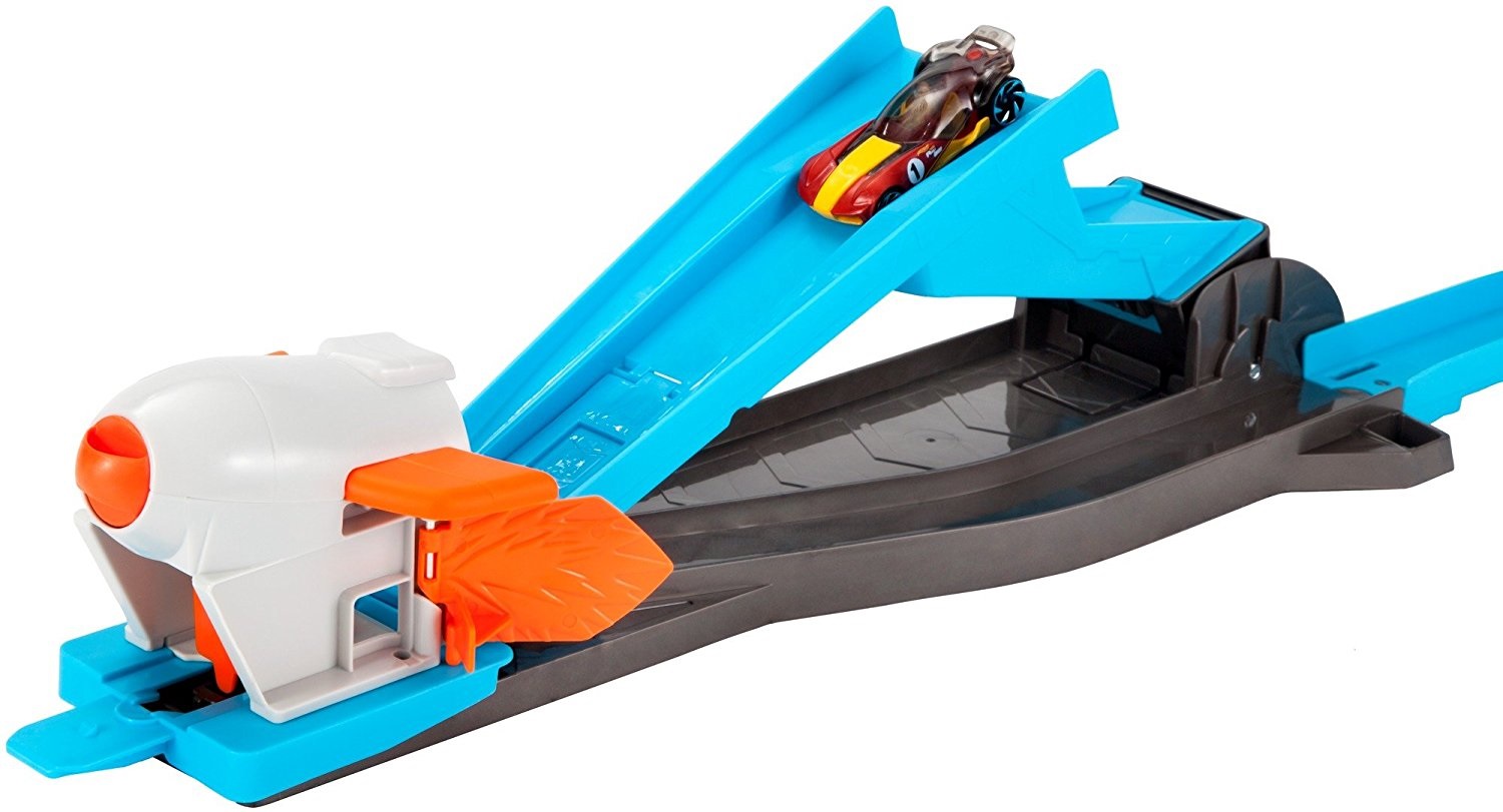 Hot Wheels® Track Builder™ Zestaw do rozbudowy Wyrzutnia rakiet Mattel FLK60