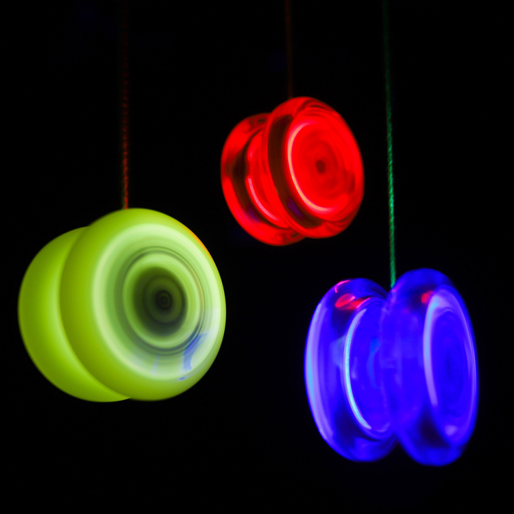 Jojo Yoyo Świecące Fluorescencyjne YoYoFactory Spinstar GLOW