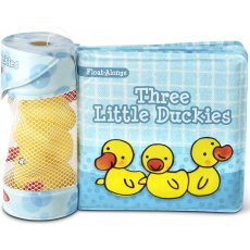 Kaczuszki 3 sztuki + książeczka do kąpieli Three Little Duckies Melissa&Doug 41200 Zabawka do kąpieli