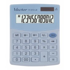 Kalkulator biurowy Vector KAV VC-812 LB