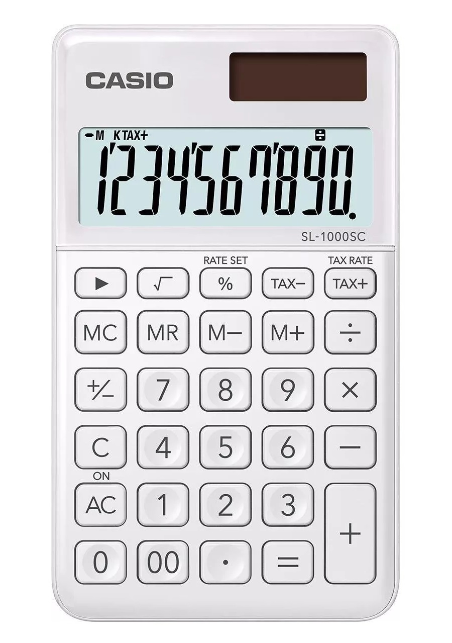 Kalkulator Casio SL-1000SC-WE-S
