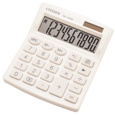 Kalkulator Citizen Colour Desktop White SDC-810NR-WH 212497
