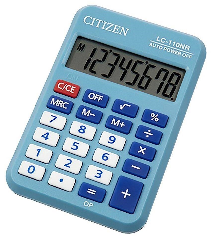 Kalkulator Citizen LC-110NR-BL niebieski