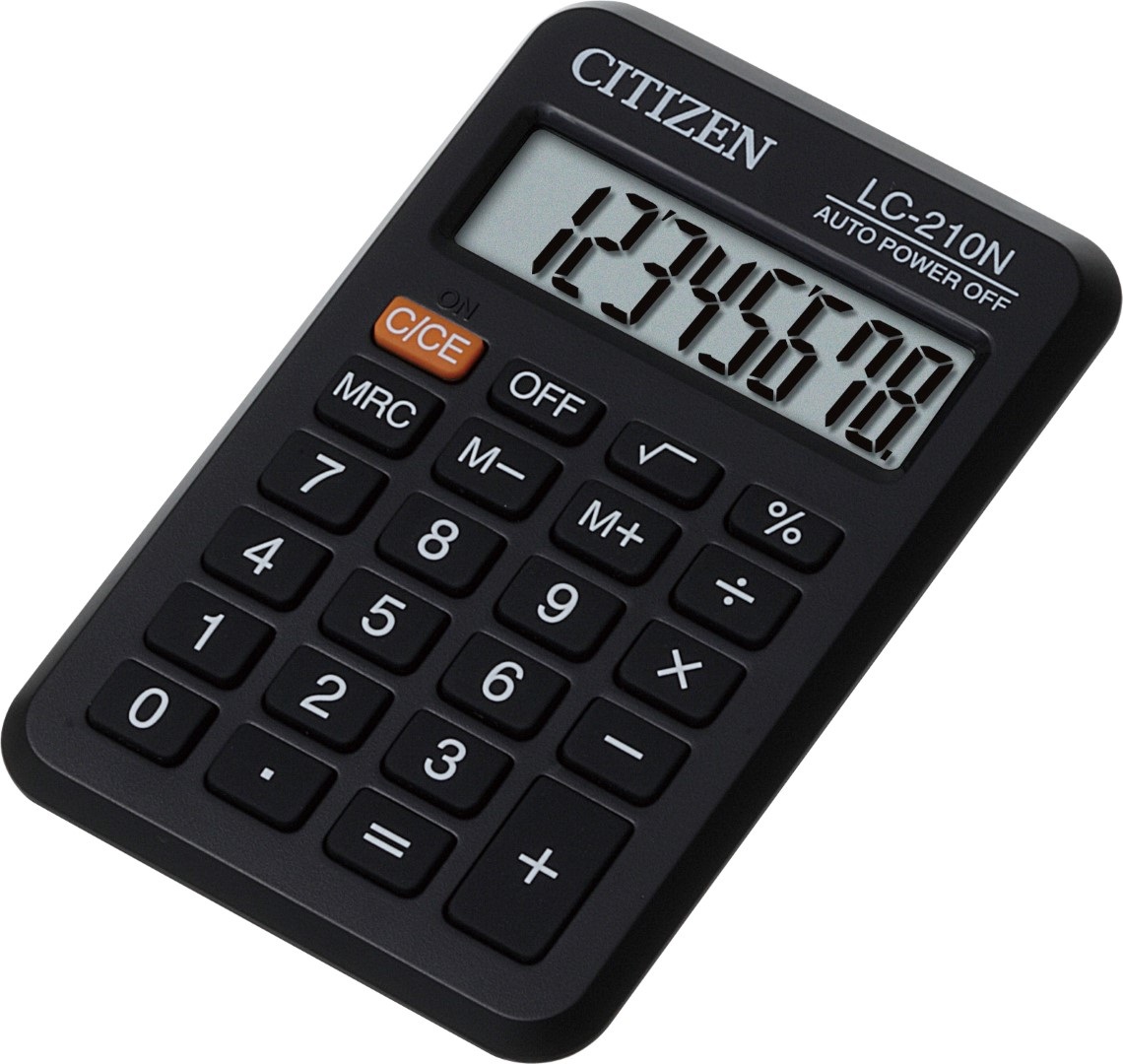 Kalkulator kieszonkowy Citizen LC-210NR