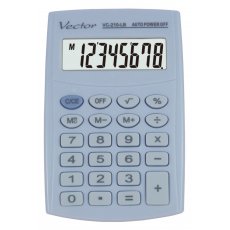 Kalkulator kieszonkowy Vector KAV VC-210 LB