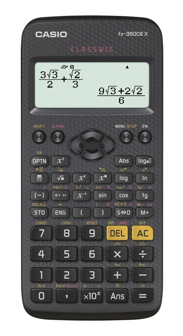 Kalkulator naukowy 379 funkcji Casio FX-350CEX CLASSWIZ