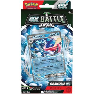Karty Pokemon TCG Deluxe Battle Deck Greninja Ex 85263 Talia tematyczna