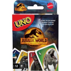 Karty UNO Jurassic World 3 Mattel GXD72 gra karciana