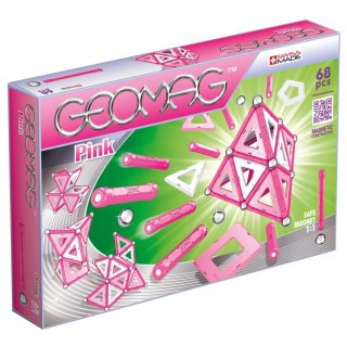Geomag Pink 342 Klocki magnetyczne 68 el.