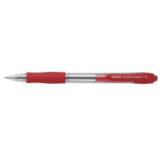 Długopis olejowy Super Grip F BPGP-10R-F Pilot czerwony