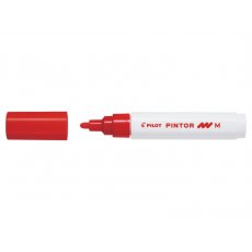 Kreatywny marker z farbą Pintor czerwony medium Pilot SW-PT-M