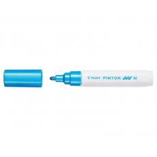 Kreatywny marker z farbą Pintor metaliczny niebieski medium Pilot SW-PT-M