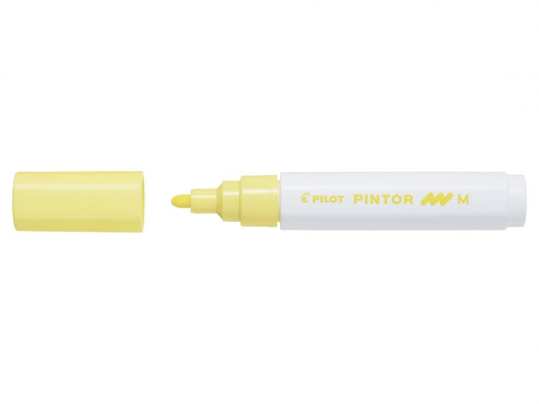  Kreatywny marker z farbą Pintor pastelowy żółty medium Pilot SW-PT-M