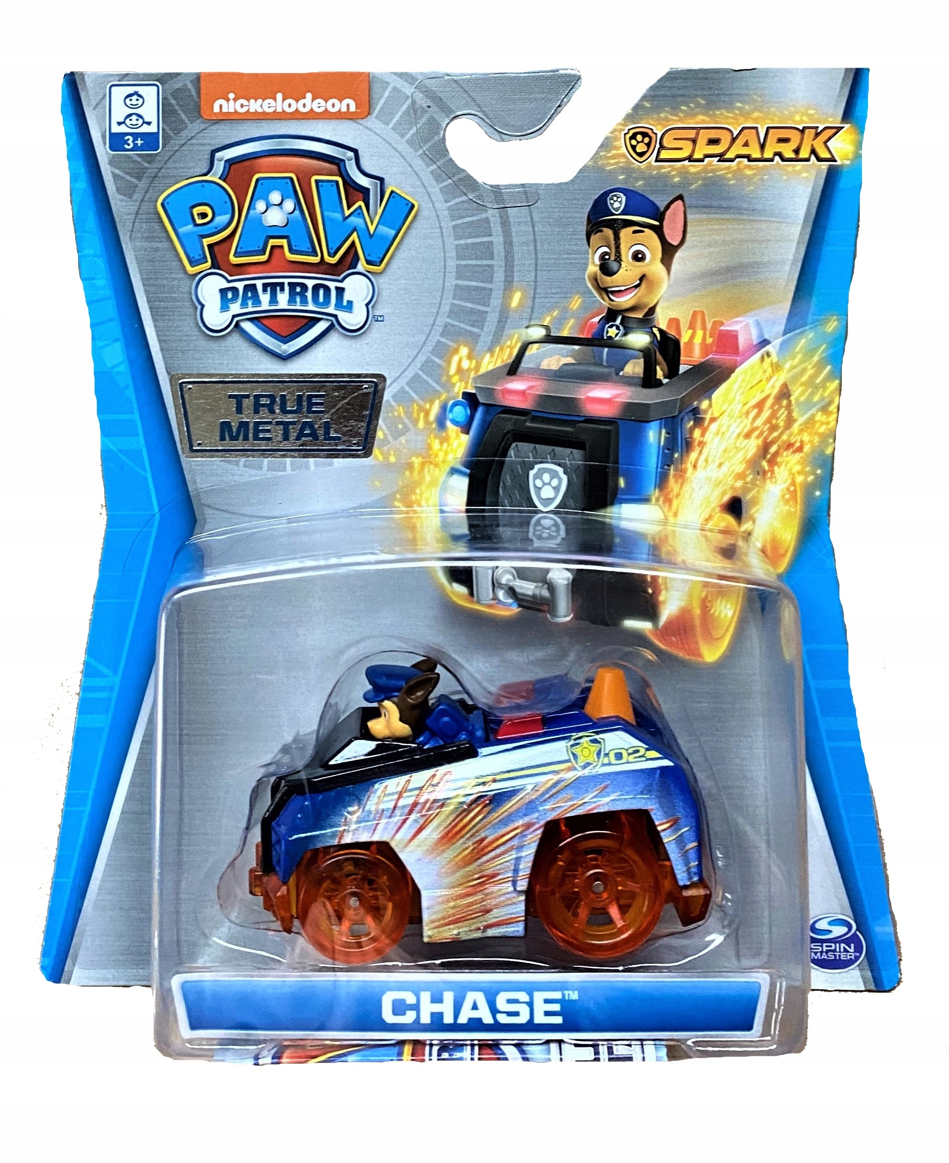 Kopia Psi Patrol Figurka i jej pojazd True Metal Spin Master 6053257 Chase Spark