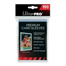 Koszulki na karty przezroczyste miękkie Premium 100 sztuk Ultra Pro 81385