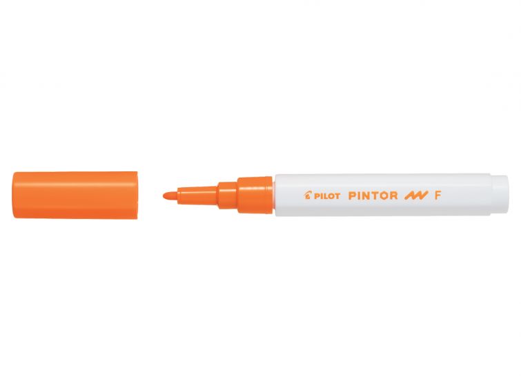 Kreatywny marker z farbą Pintor pomarańczowy fine Pilot SW-PT-F