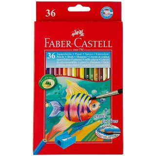 Kredki akwarelowe Redline 36 kolorów Faber-Castell 114437