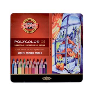 Kredki ołówkowe 24 kolory Polycolor Koh-I-Noor 3824 232643