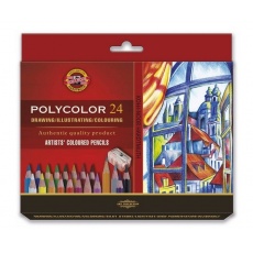 Kredki ołówkowe 24 kolory Polycolor Koh-I-Noor 3834