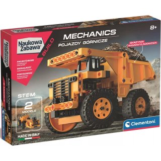 Laboratorium mechaniki Mechanics Pojazdy górnicze Clementoni 50715