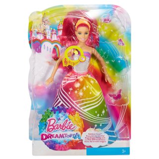Lalka Barbie Tęczowa Księżniczka Dreamtopia, Mattel DPP90 