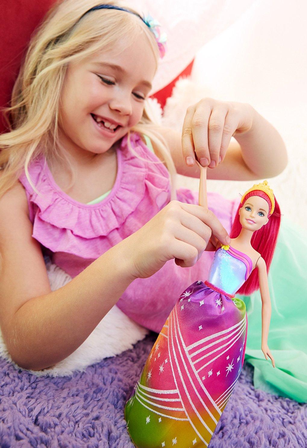 Lalka Barbie Tęczowa Księżniczka Dreamtopia, Mattel DPP90 