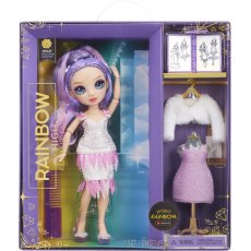 Lalka modowa Rainbow High Fantastic Fashion Doll Purple MGA 587385
