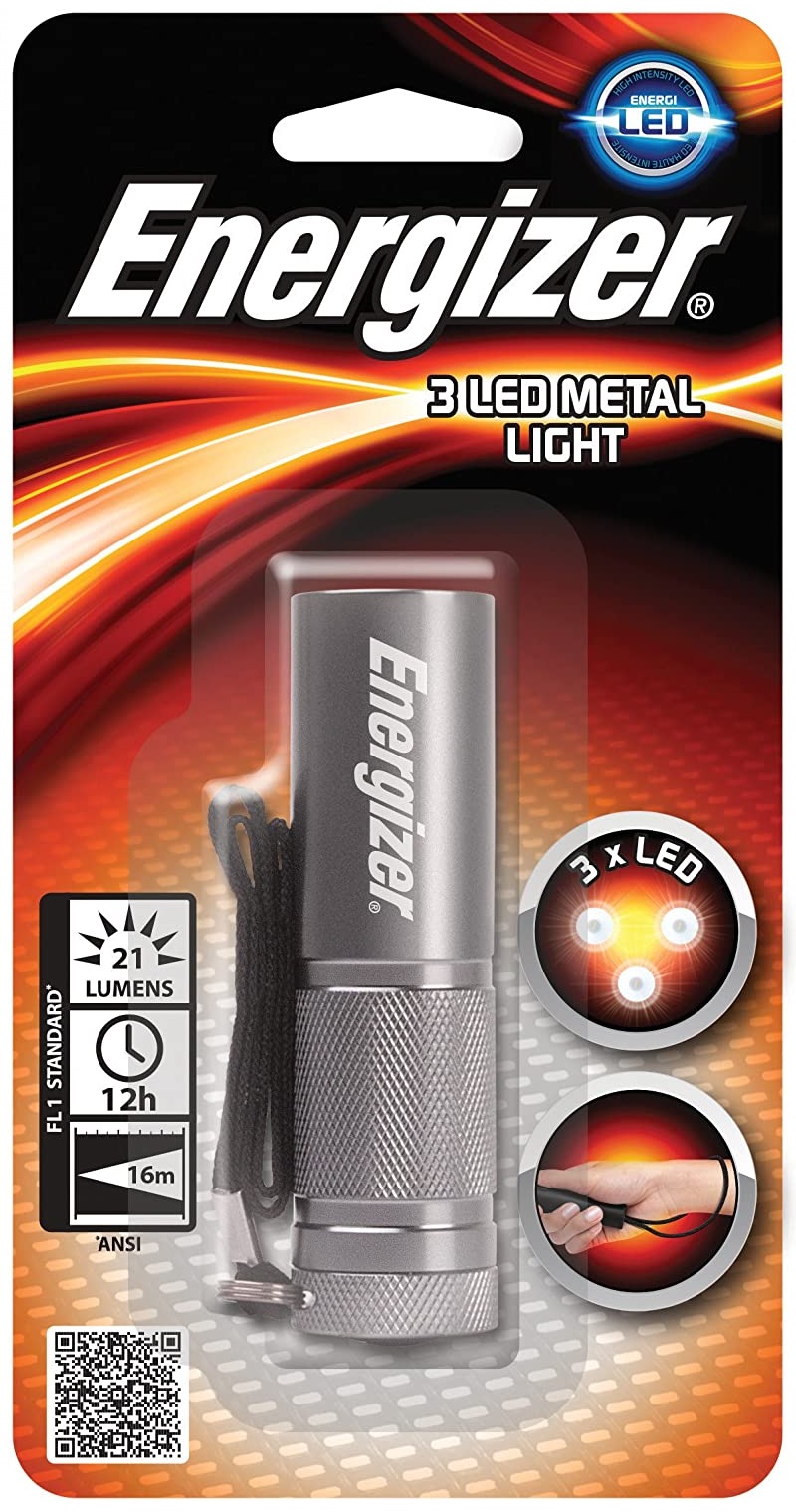Latarka 3 LED Energizer Metal Light 638842
