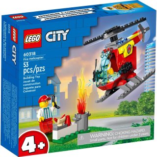LEGO City 4+ 60318 Helikopter strażacki