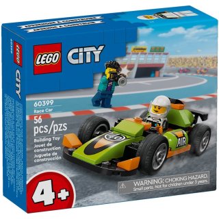 LEGO City 4+ 60399 Zielony samochód wyścigowy