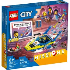 LEGO City Missions 60355 Śledztwa wodnej policji