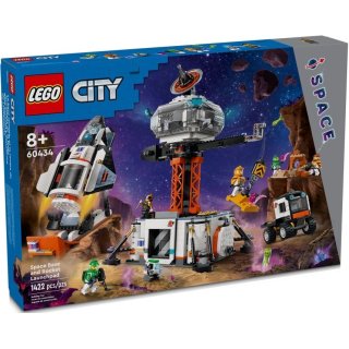 LEGO City Space 60434 Stacja kosmiczna i stanowisko startowe rakiety