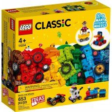 LEGO Classic 11014 Kreatywne klocki na kołach