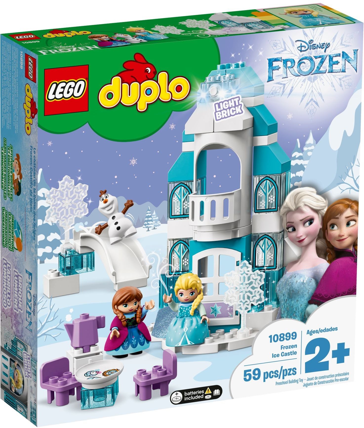 LEGO DUPLO 10899 Disney Frozen Zamek z Krainy lodu