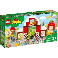 LEGO DUPLO 10952 Stodoła, traktor i zwierzęta gospodarskie