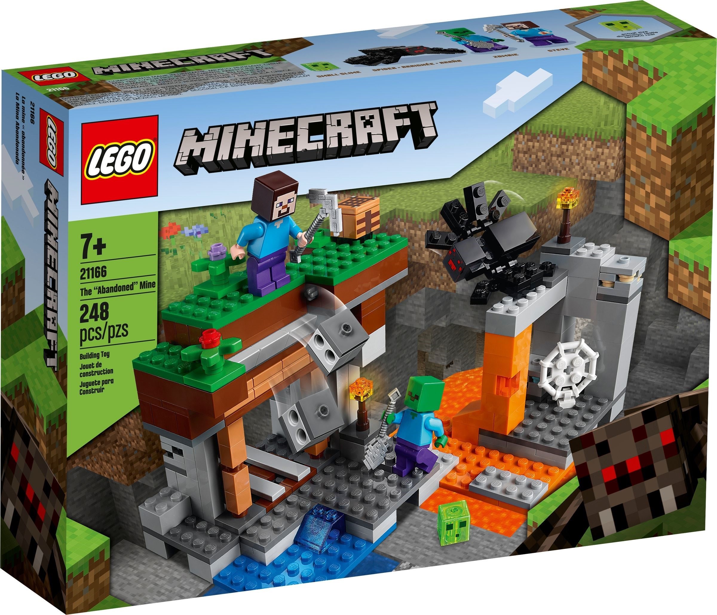 LEGO Minecraft™ 21166 Opuszczona kopalnia