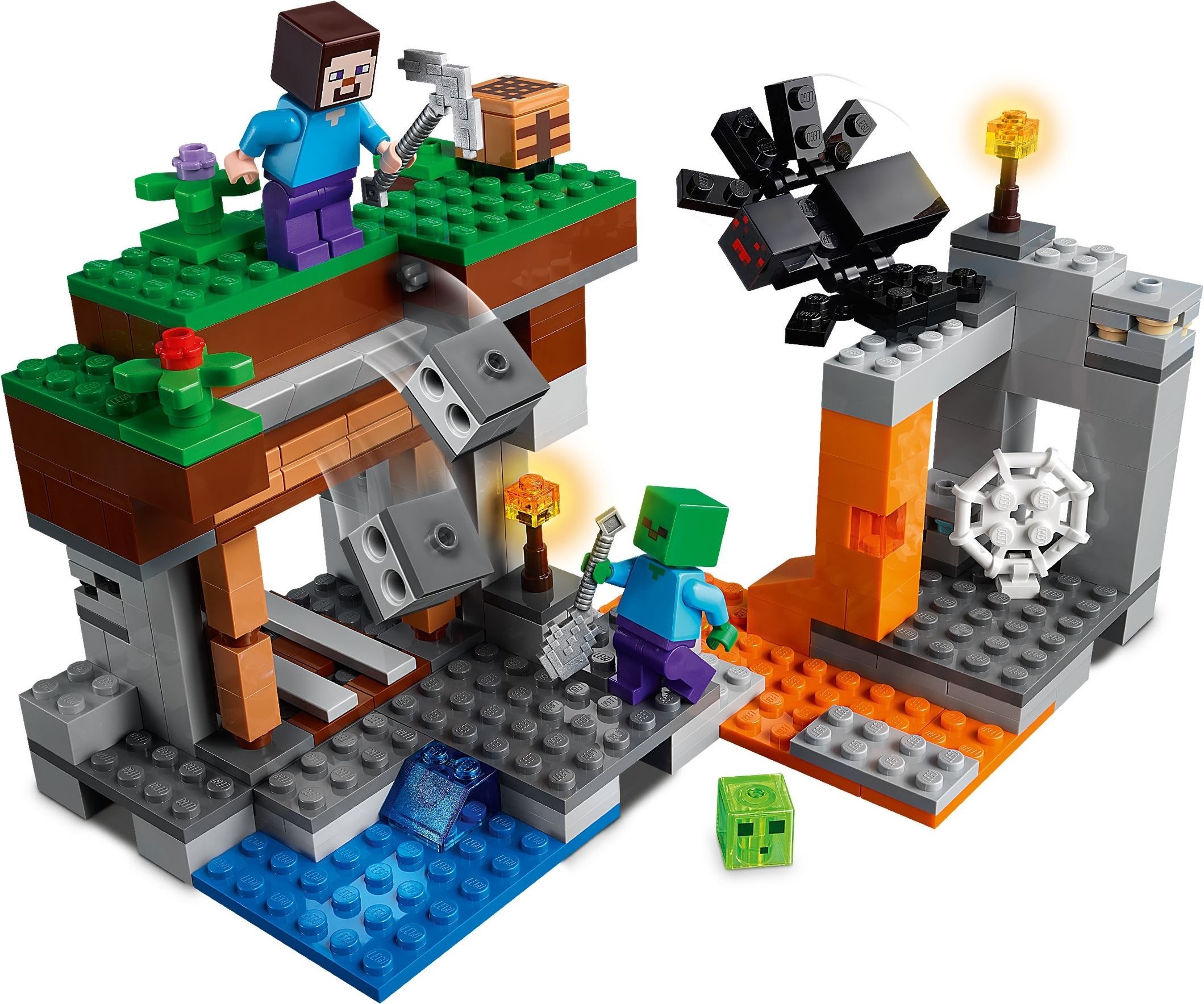 LEGO Minecraft™ 21166 Opuszczona kopalnia