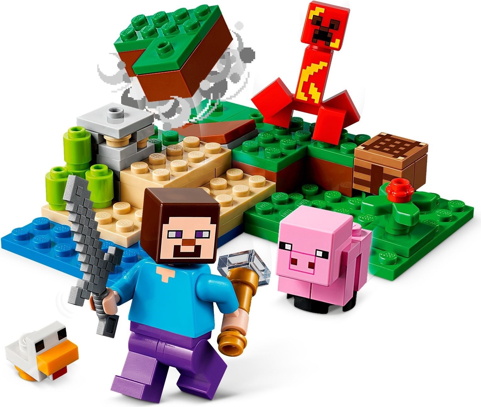LEGO Minecraft™ 21177 Zasadzka Creepera™