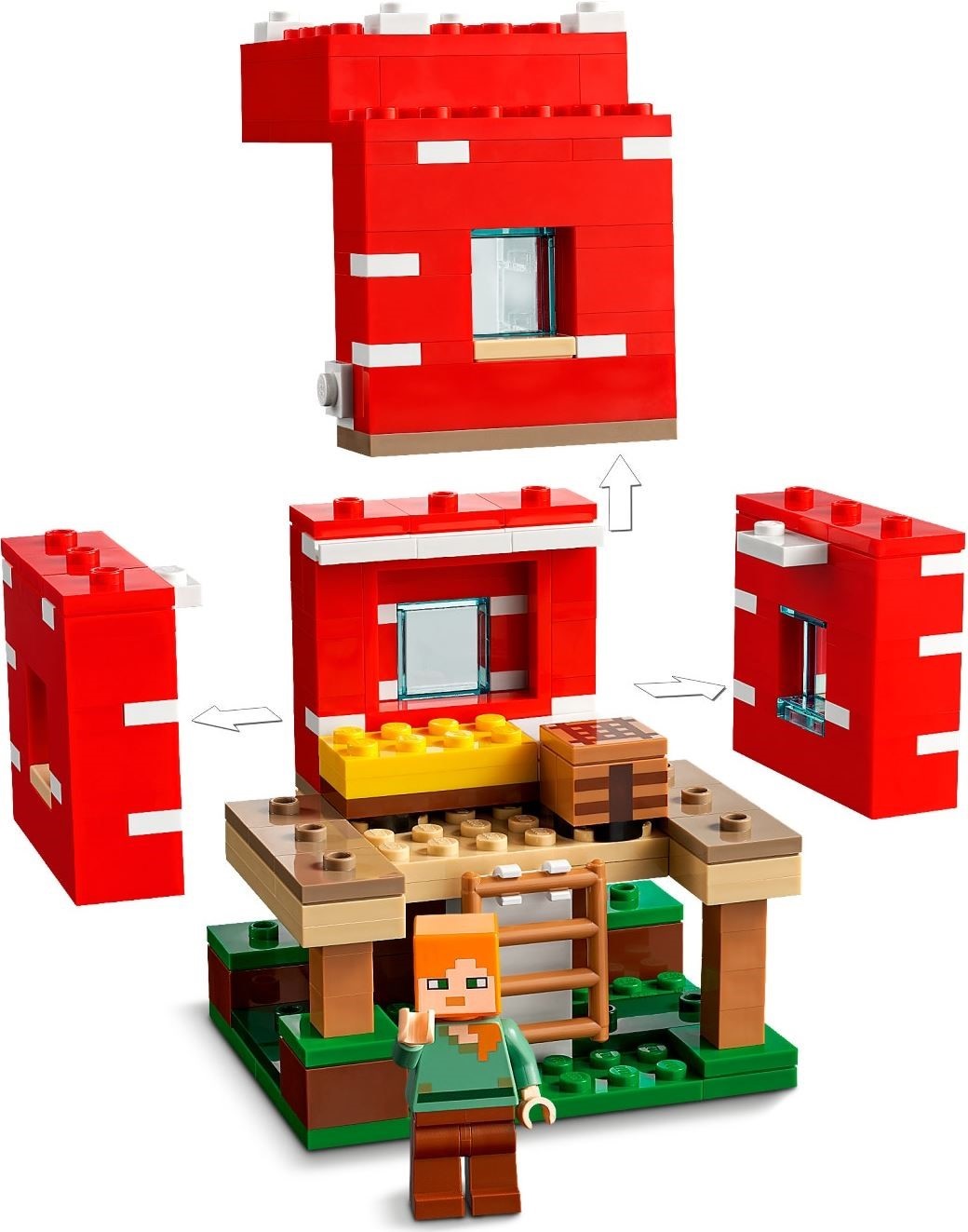 LEGO Minecraft™ 21179 Dom w grzybie