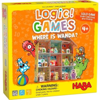 Logic! Case, Gdzie jest Wanda? gra logiczna Haba