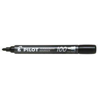 Marker permanentny SCA-100 black Pilot PISCA-100-B-X
