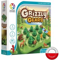 Misie w lesie (ENG) gra logiczna Smart IUVI Games Grizzly Gears