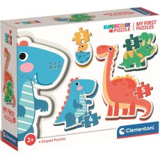 Moje pierwsze puzzle 4w1 Clementoni 20834 Dinozaury