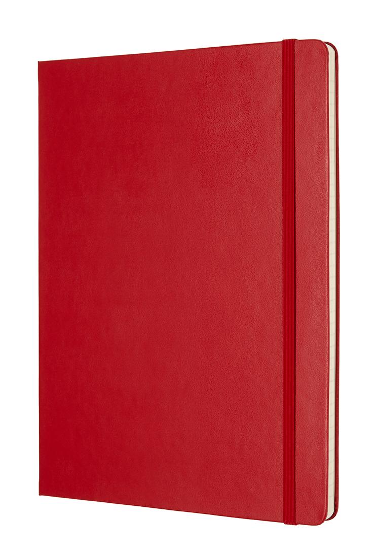 Moleskine Classic Notes w linie czerwony twarda oprawa XL 855082