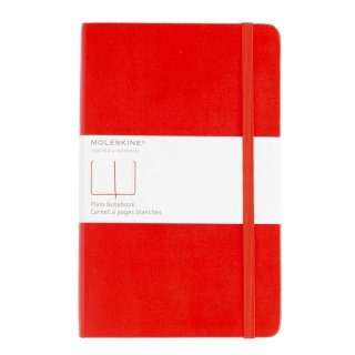 Moleskine Notes gładki notebook L czerwony twarda oprawa MOQP062R