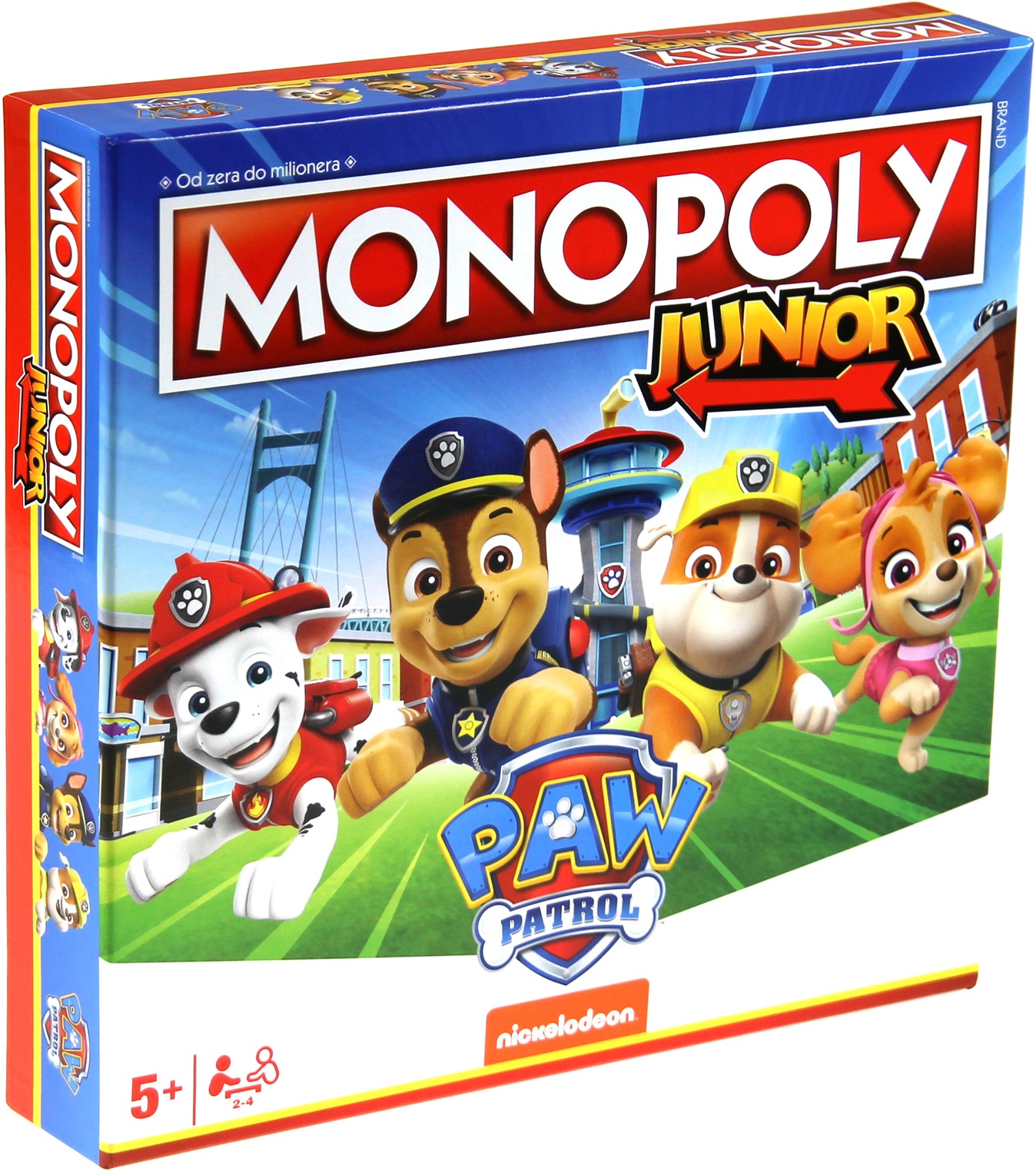 Monopoly Junior Psi Patrol Winning Moves gra planszowa