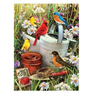 Numerowanka kolorowanka A4 z farbami Ptaki w ogrodzie Royal & Langnickel PJS-71