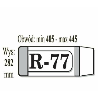 Okładka regulowana na książkę IKS R-77