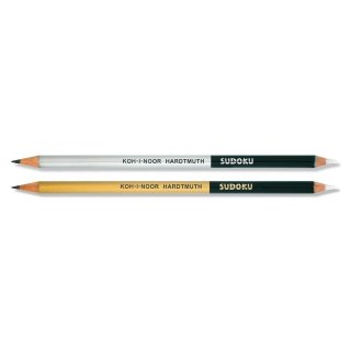 Ołówek z gumką do Sudoku 2B Koh-I-Noor 1350